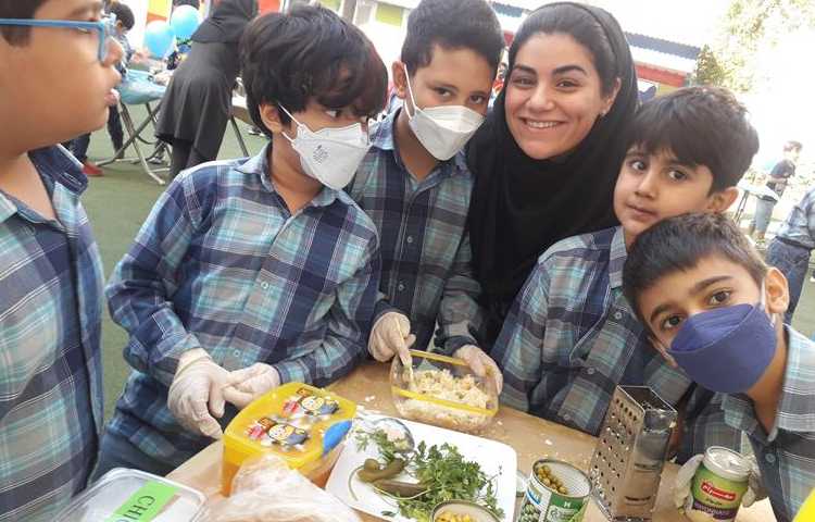جشنواره غذای سالم دبستان علوی 25