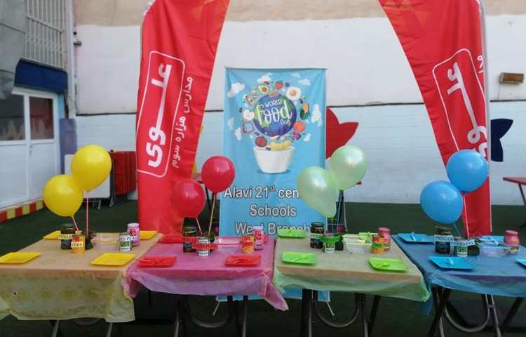 جشنواره غذای سالم دبستان علوی 3