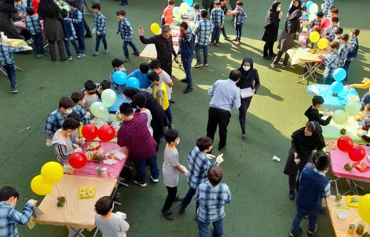 جشنواره غذای سالم دبستان علوی 41