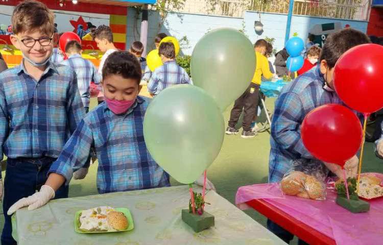 جشنواره غذای سالم سوم دبستان 1