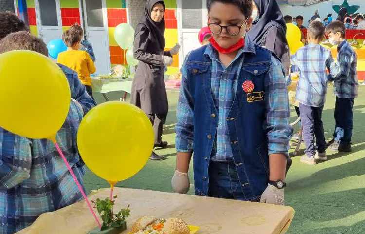 جشنواره غذای سالم سوم دبستان 2