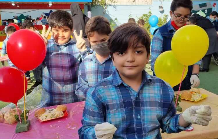 جشنواره غذای سالم سوم دبستان 3
