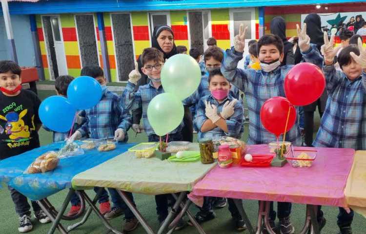 جشنواره غذای سالم سوم دبستان 4
