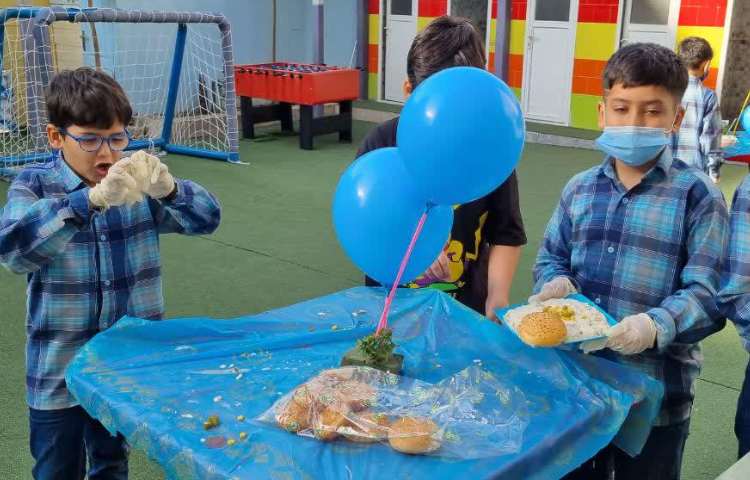 جشنواره غذای سالم سوم دبستان 5