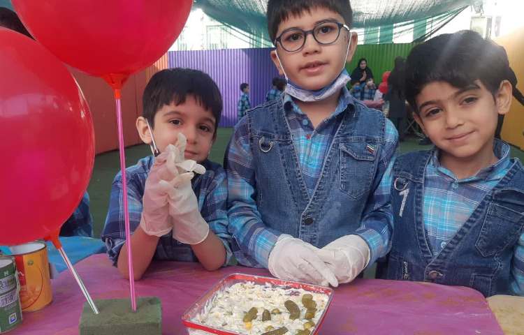 جشنواره غذای سالم پایه اول 2