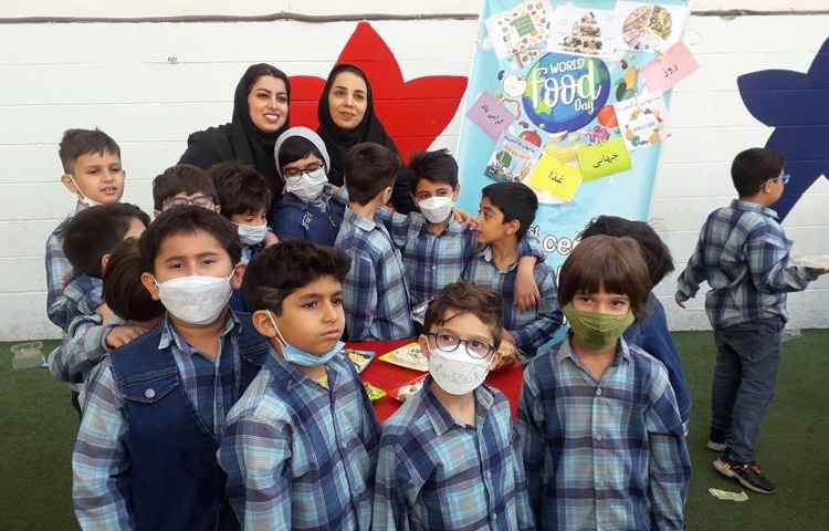 جشنواره غذای سالم پایه دوم