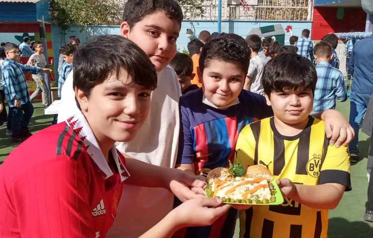 جشنواره غذای سالم پایه ششم 6