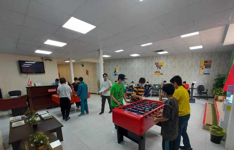 جشن آشنایی با مدرسه دانش آموزان پایه هفتم 15