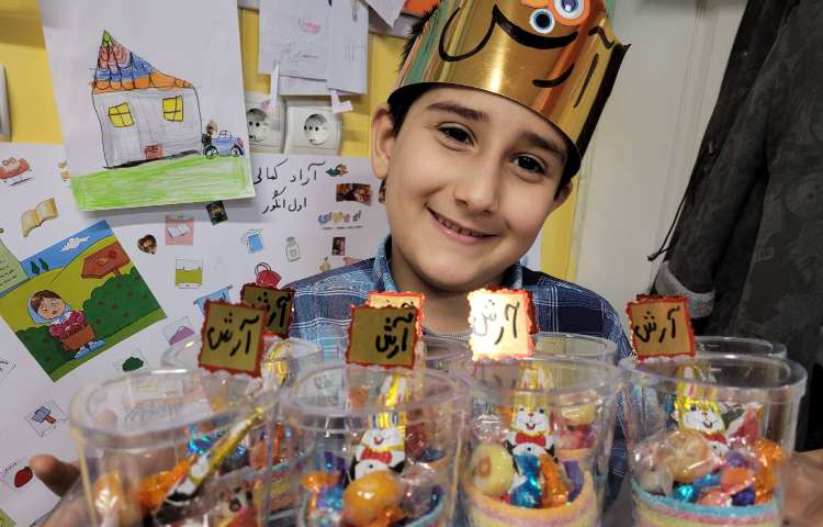 :جشن اسم آقای آرش رجایی، کلاس انگور