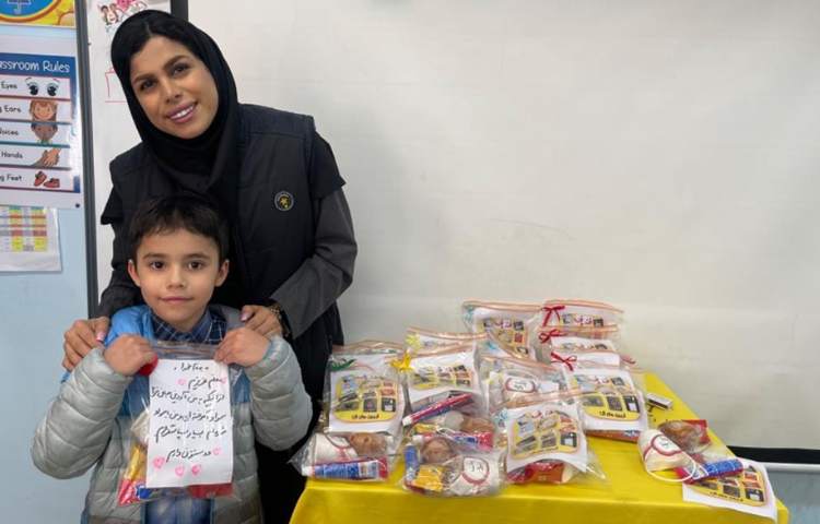 جشن اسم دانش آموزان پایه اول 5