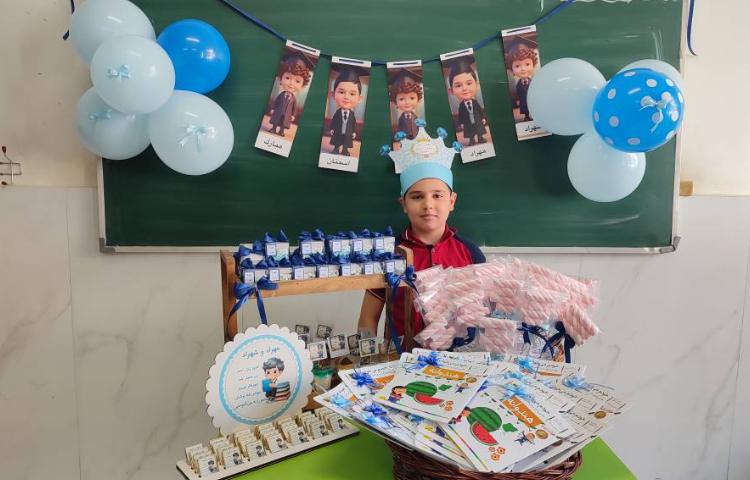 جشن اسم ( مهراد،شهراد) در کلاس برگزارشد. 4