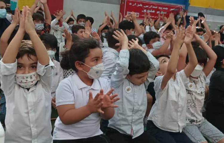 :جشن افتتاحیه پایگاه تابستانی دوره اول/شادی، هیجان/آموزشی با بازی 12