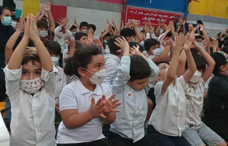 :جشن افتتاحیه پایگاه تابستانی دوره اول/شادی، هیجان/آموزشی با بازی 23