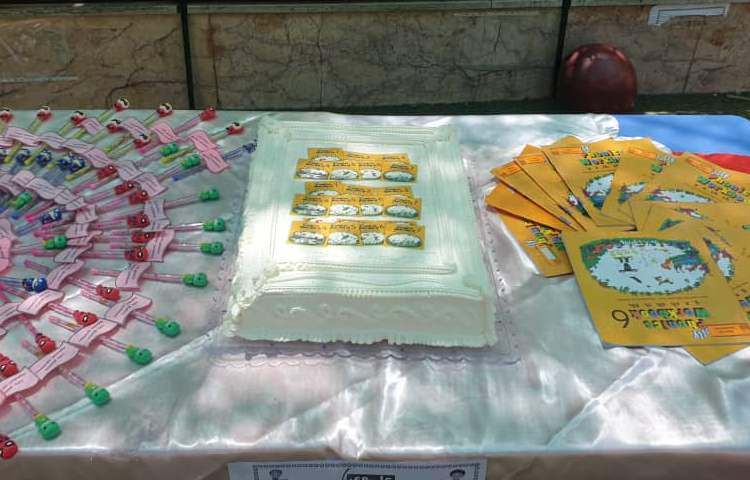 جشن الفبای زبان پسران عزیز پایه اول