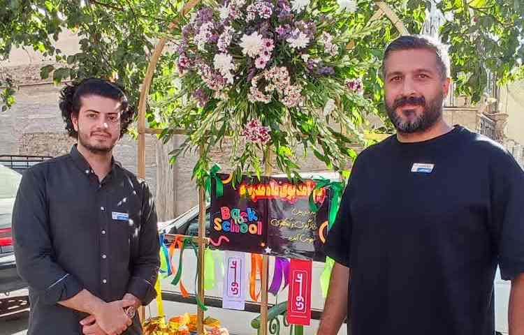 جشن بازگشایی دبستان علوی 10