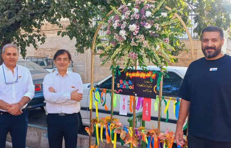 جشن بازگشایی دبستان علوی 16