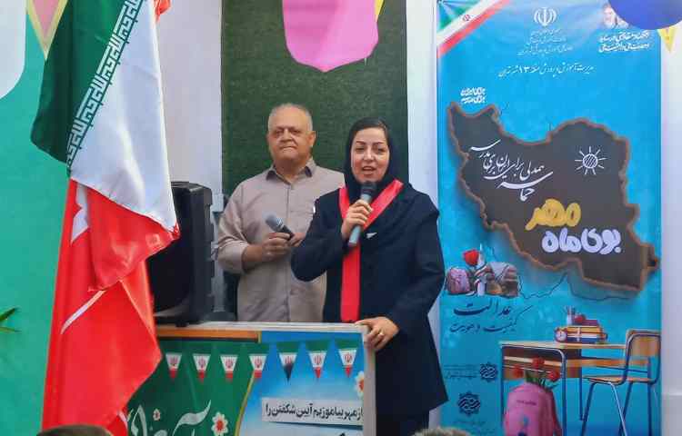 جشن بازگشایی دبستان علوی 36