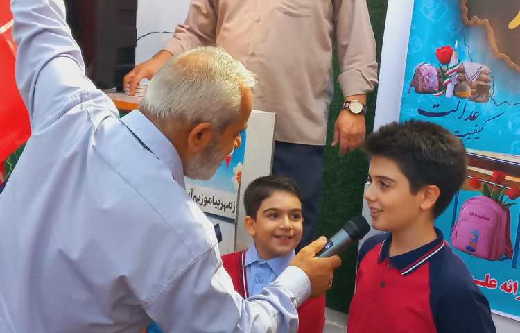جشن بازگشایی دبستان علوی 43