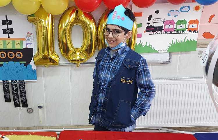 جشن با شکوه یادگیری عدد 100 دانش آموزان پایه دوم 38