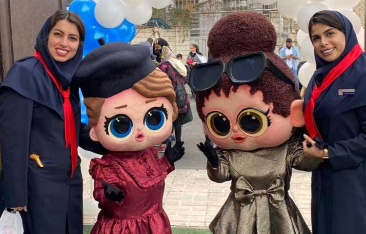 جشن بزرگ عید نوروز (اقوام ایرانی ) دبستان علوی تهران شعبه غرب 24