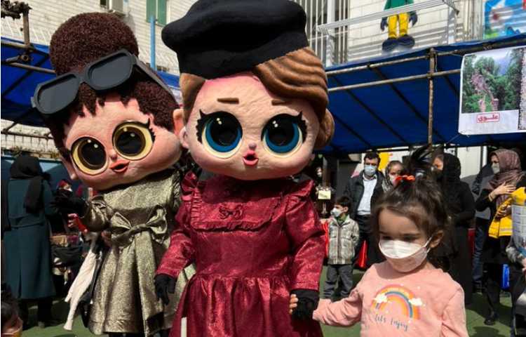 جشن بزرگ عید نوروز (اقوام ایرانی ) دبستان علوی تهران شعبه غرب 27