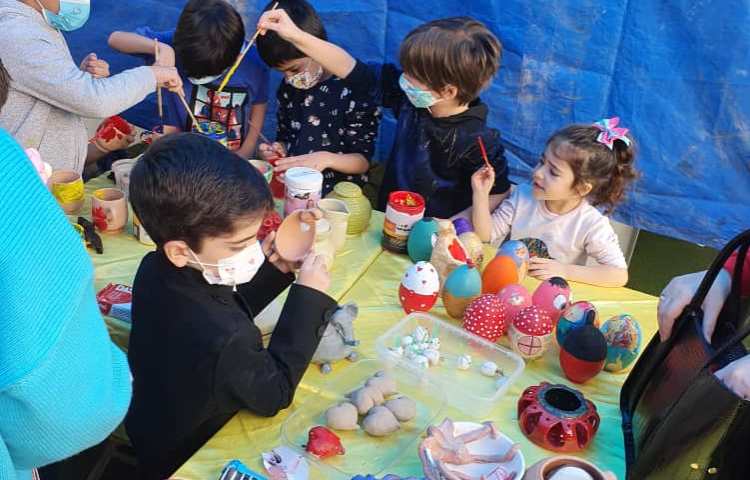 جشن بزرگ عید نوروز (اقوام ایرانی ) دبستان علوی تهران شعبه غرب 32