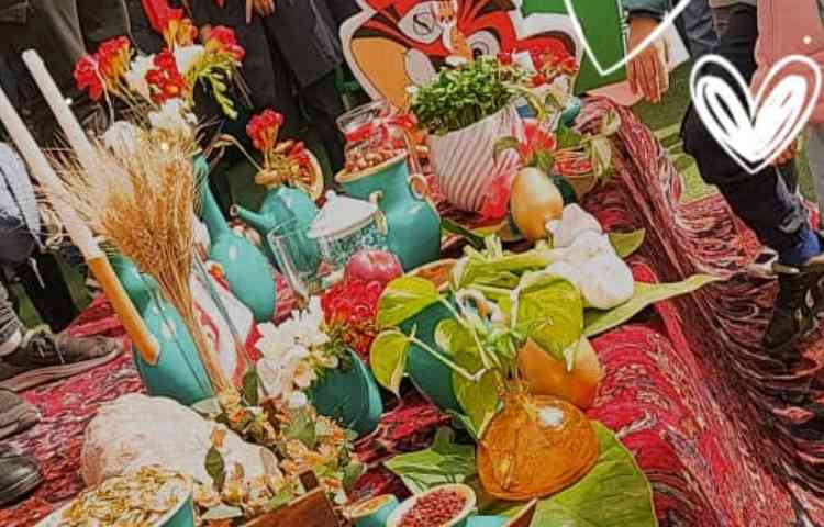 جشن بزرگ عید نوروز (اقوام ایرانی ) دبستان علوی تهران شعبه غرب 8