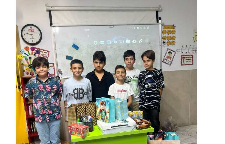 جشن تولد تابستانی ها کلاس ششم 1