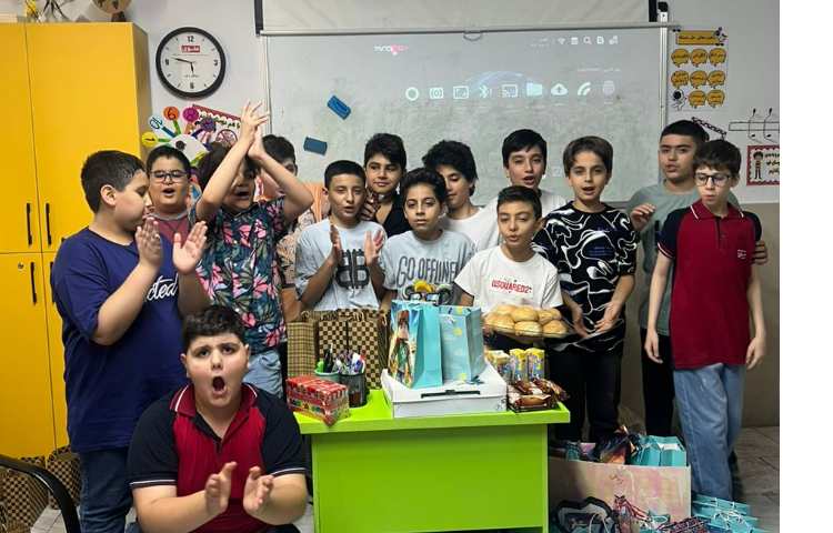 جشن تولد تابستانی ها کلاس ششم 2