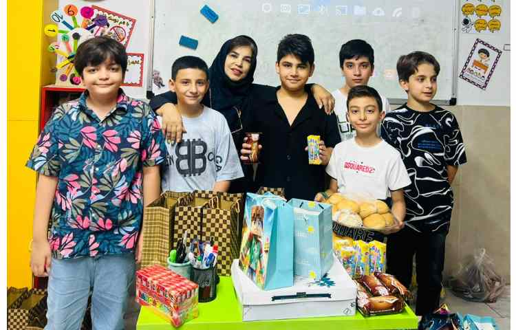 جشن تولد تابستانی ها کلاس ششم