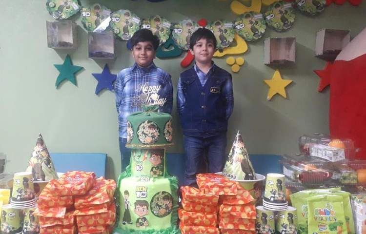 جشن تولد متولدین آذرماه دبستان علوی 1