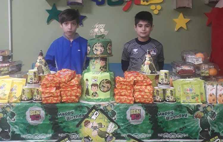 جشن تولد متولدین آذرماه دبستان علوی 7