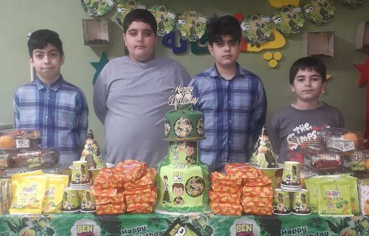 جشن تولد متولدین آذرماه دبستان علوی