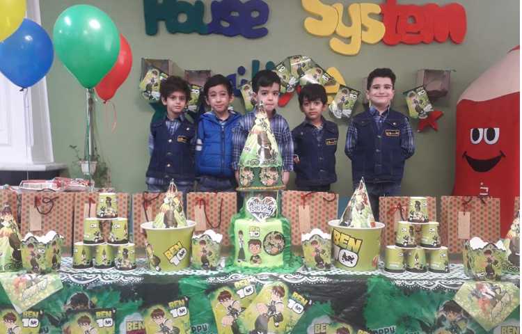 جشن تولد متولدین اسفند ماه دبستان علوی