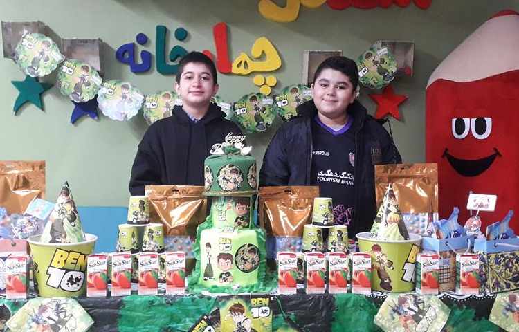 جشن تولد متولدین دی ماه دبستان علوی 5