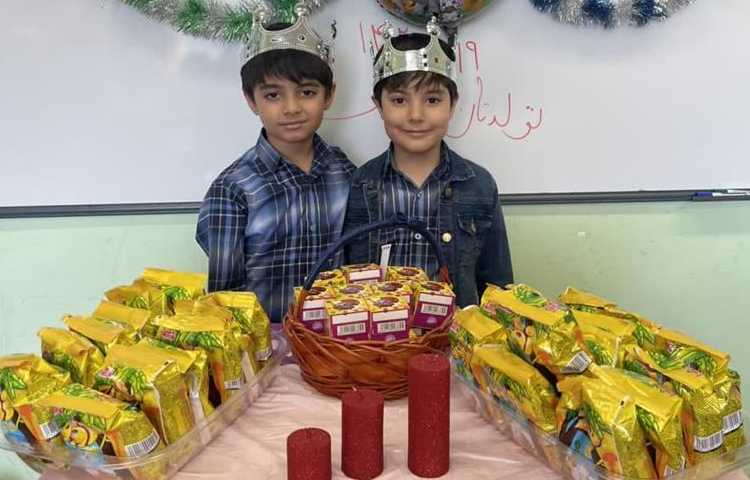 جشن تولد کلاسی دانش آموزان پایه اول 6