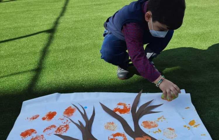 جشن جذاب و باشکوه میانه پاییز دانش آموزان پیش دبستان 12