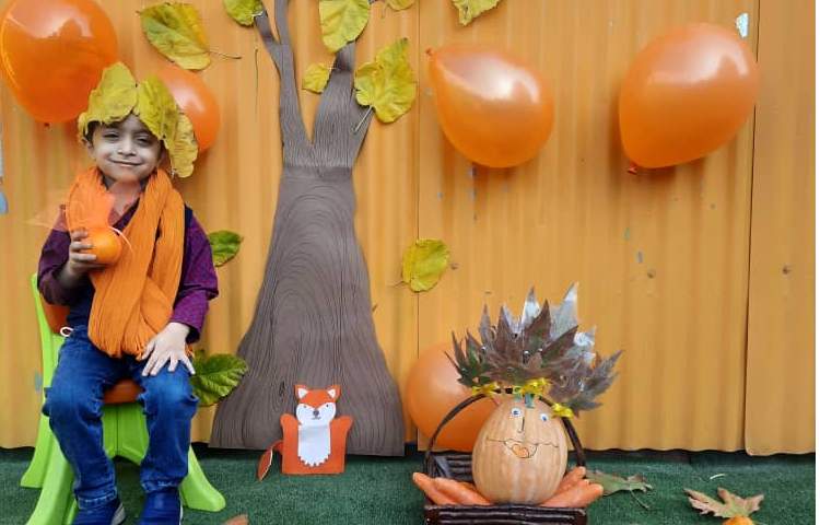 جشن جذاب و باشکوه میانه پاییز دانش آموزان پیش دبستان 13