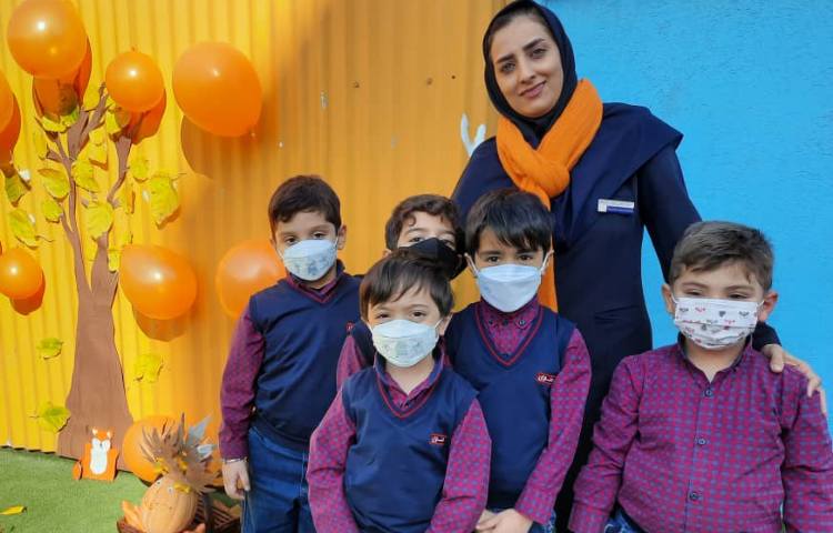 جشن جذاب و باشکوه میانه پاییز دانش آموزان پیش دبستان 5