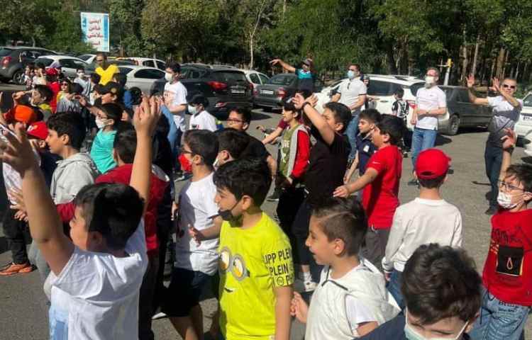 جشن خداحافظی دوم تا ششم دبستان علوی تهران 7