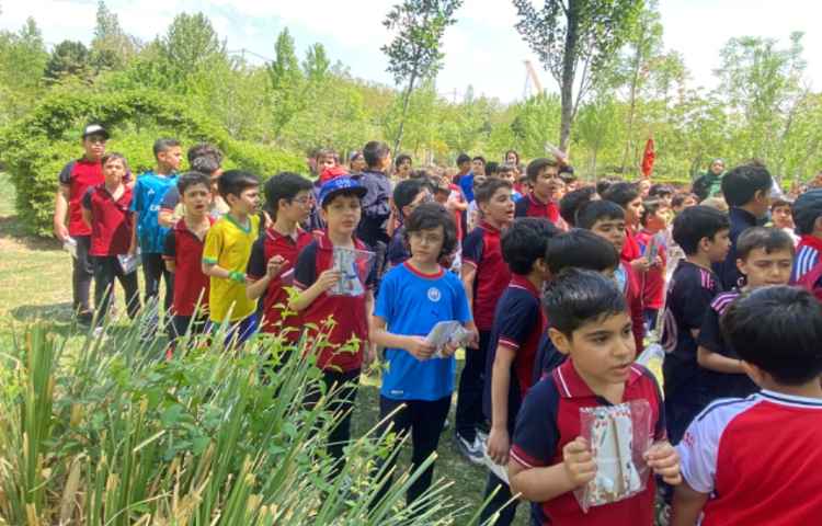 جشن خودکار و شروعی نو با نوشتن خودکار ویژه پایه سوم 5