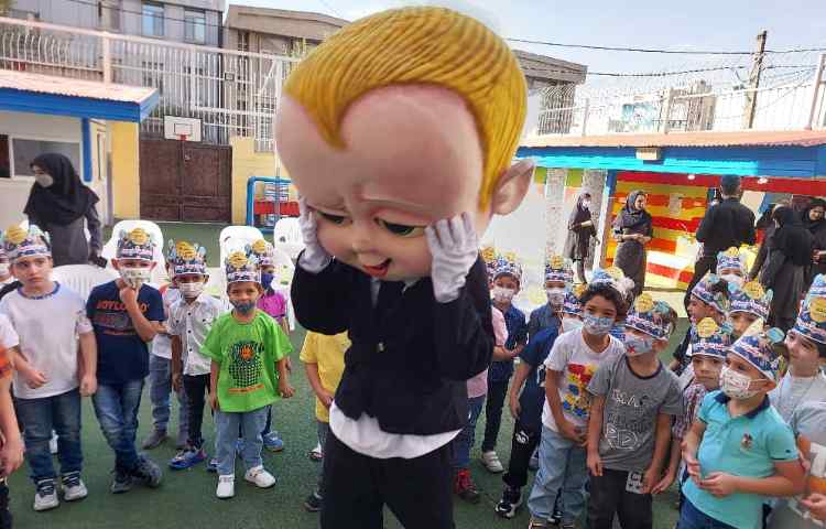 جشن غنچه ها دانش آموزان پیش دبستان علوی 3
