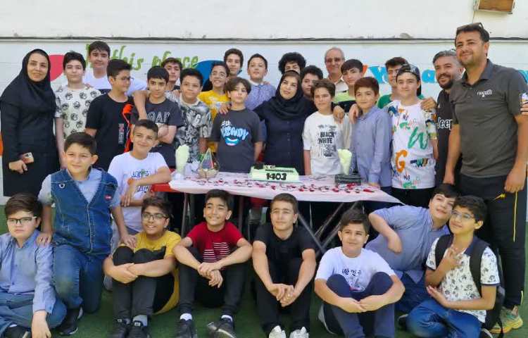 جشن فارغ التحصیلی پایه ششم 6