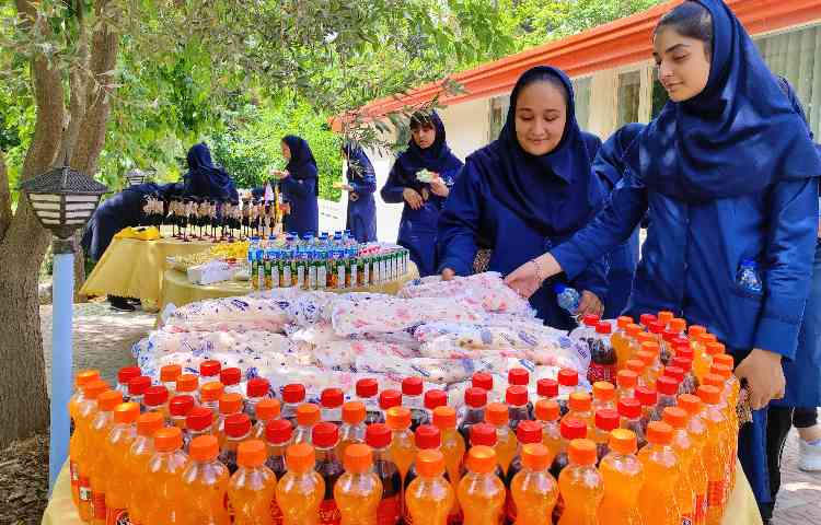 جشن فارغ التحصیلی پایه نهم 8