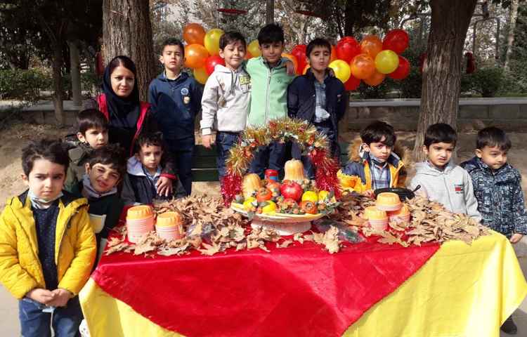 جشن میانه پاییز دانش آموزان پیش دبستان 1