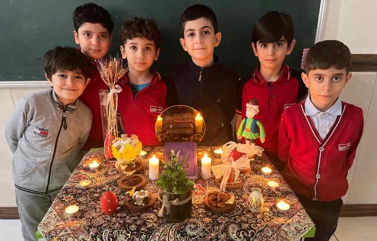 جشن نوروز تلفیق علوم و فارسی 1