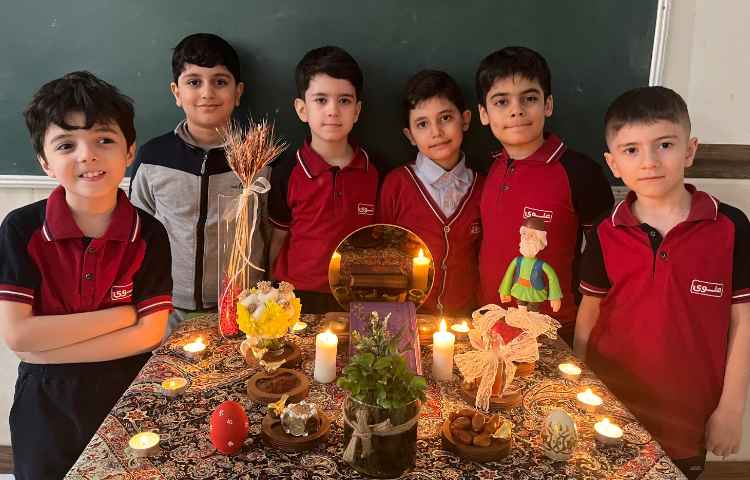 جشن نوروز تلفیق علوم و فارسی 2