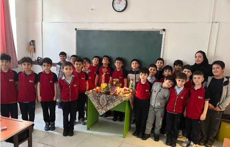 جشن نوروز تلفیق علوم و فارسی 5