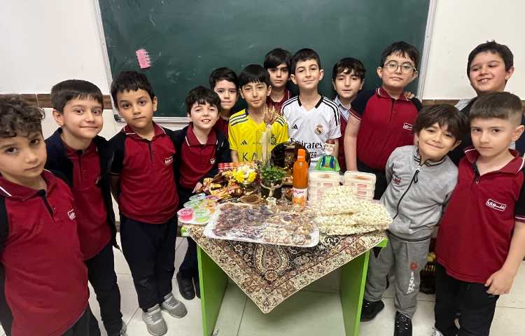 جشن نوروز تلفیق علوم و فارسی 6