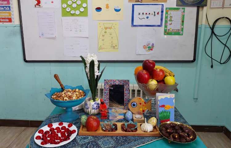 جشن نوروز کلاسی تلفیق درس 12 علوم و 15 فارسی 3